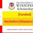 President Scholarship at University of Winnipeg in Canada 2021-2022