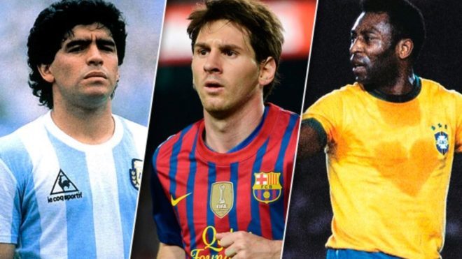 Top 10 Greatest Footballers of All Time