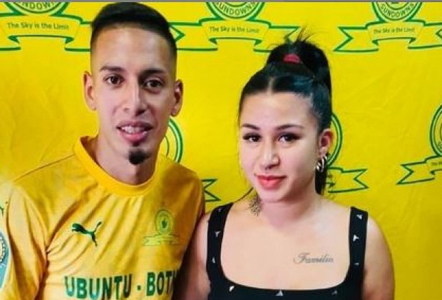 Mamelodi Sundowns Players Girlfriends-Gaston Sirino Girlfriend/ Wife