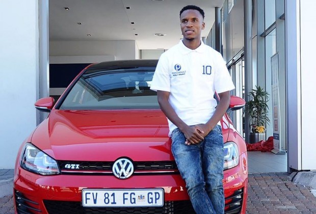 Themba Zwane car Volkswagen GTI