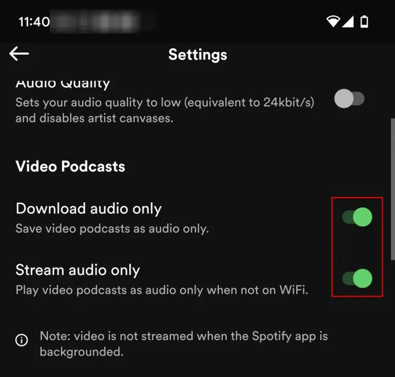 How to Turn Off Video on Spotify