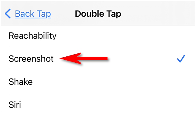 How to screenshot on an iPhone with a double back-tap 2023