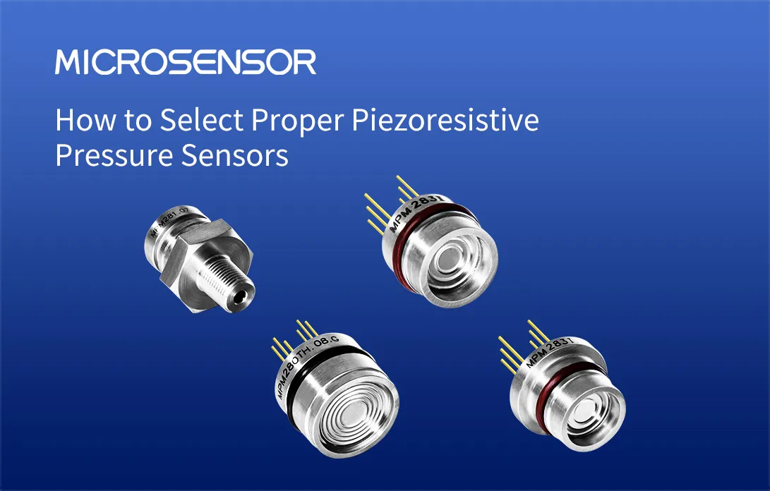 Best Basic Piezoresistive Pressure Sensors from MicroSensor