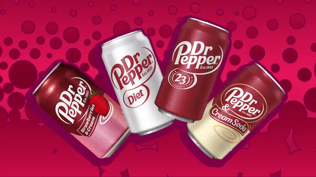 23 Flavors In Dr Pepper