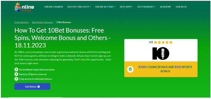 How To Get Promo Code On 10bet Casino Free Bonus?